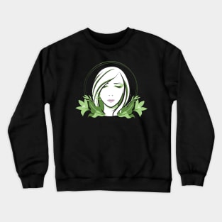 Flower Lady Crewneck Sweatshirt